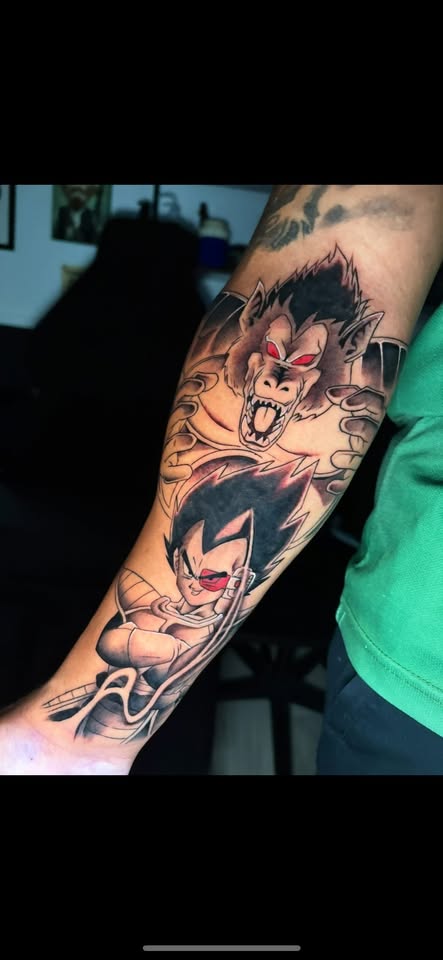 Vegeta — Color one-day session by Oscar Arce